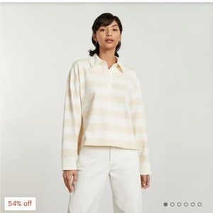 Everlane premium weight rugby shirt